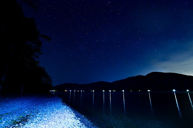 奥琵琶湖の夜は感動 ある日の星空 公式 ロテル デュ ラク 滋賀県長浜市のスモールラグジュアリーホテル